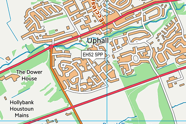 EH52 5PP map - OS VectorMap District (Ordnance Survey) EH52 5PP map - OS VectorMap District (Ordnance Survey)