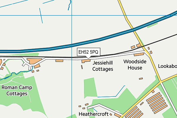 EH52 5PQ map - OS VectorMap District (Ordnance Survey) EH52 5PQ map - OS VectorMap District (Ordnance Survey)