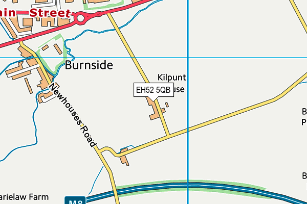 EH52 5QB map - OS VectorMap District (Ordnance Survey) EH52 5QB map - OS VectorMap District (Ordnance Survey)