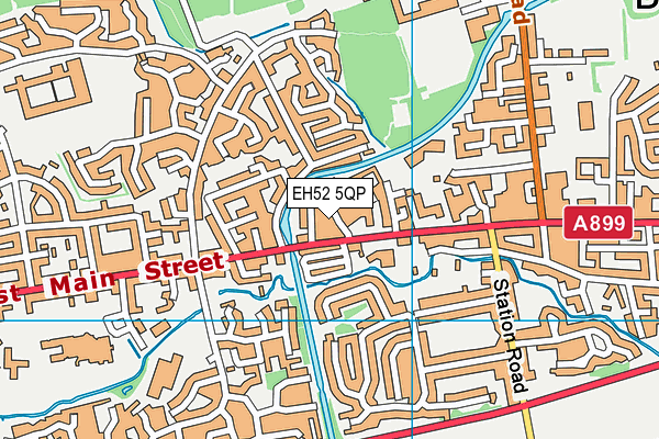 EH52 5QP map - OS VectorMap District (Ordnance Survey) EH52 5QP map - OS VectorMap District (Ordnance Survey)