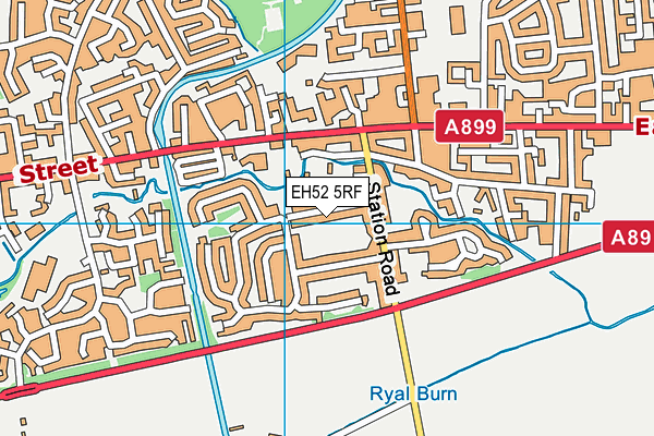 EH52 5RF map - OS VectorMap District (Ordnance Survey) EH52 5RF map - OS VectorMap District (Ordnance Survey)