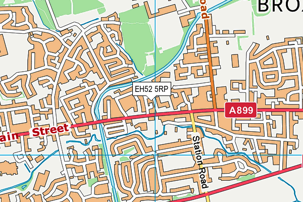EH52 5RP map - OS VectorMap District (Ordnance Survey) EH52 5RP map - OS VectorMap District (Ordnance Survey)
