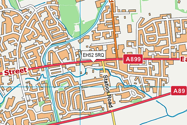 EH52 5RQ map - OS VectorMap District (Ordnance Survey) EH52 5RQ map - OS VectorMap District (Ordnance Survey)