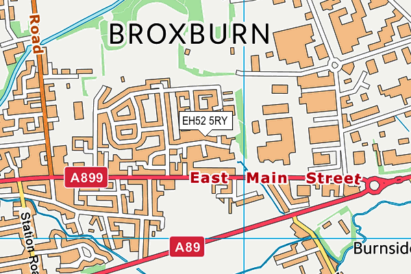 EH52 5RY map - OS VectorMap District (Ordnance Survey) EH52 5RY map - OS VectorMap District (Ordnance Survey)