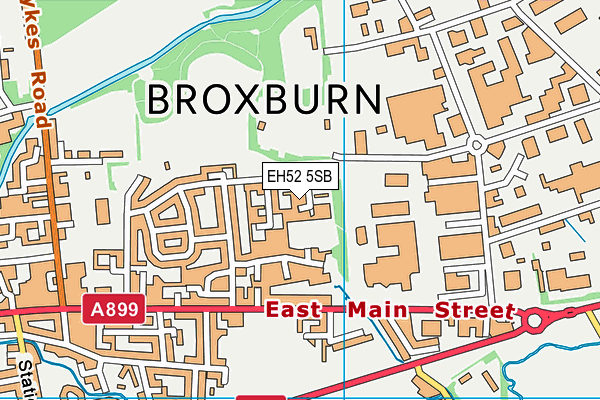 EH52 5SB map - OS VectorMap District (Ordnance Survey) EH52 5SB map - OS VectorMap District (Ordnance Survey)