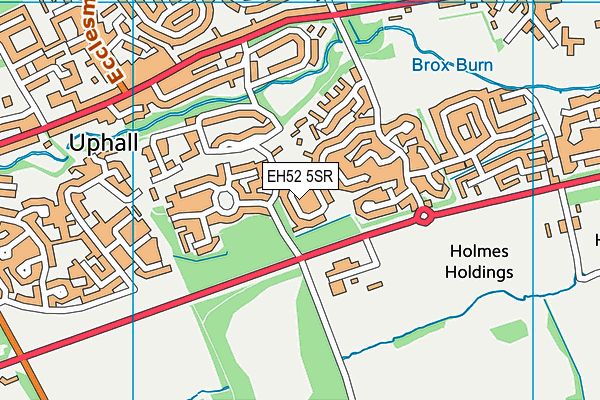 EH52 5SR map - OS VectorMap District (Ordnance Survey) EH52 5SR map - OS VectorMap District (Ordnance Survey)
