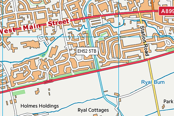 EH52 5TB map - OS VectorMap District (Ordnance Survey) EH52 5TB map - OS VectorMap District (Ordnance Survey)