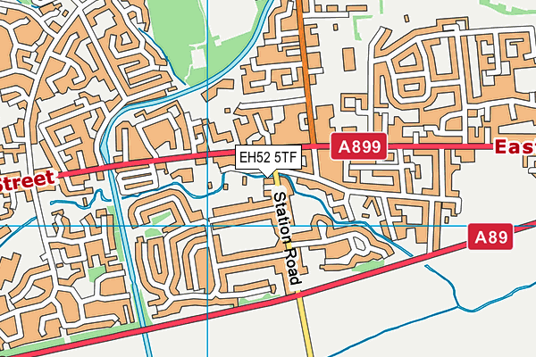 EH52 5TF map - OS VectorMap District (Ordnance Survey) EH52 5TF map - OS VectorMap District (Ordnance Survey)