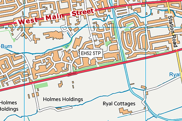 EH52 5TP map - OS VectorMap District (Ordnance Survey) EH52 5TP map - OS VectorMap District (Ordnance Survey)