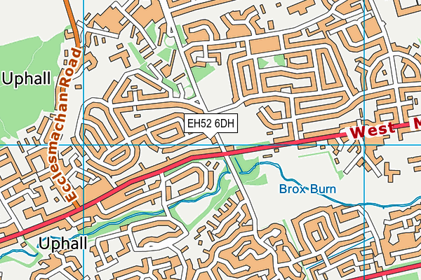 EH52 6DH map - OS VectorMap District (Ordnance Survey) EH52 6DH map - OS VectorMap District (Ordnance Survey)