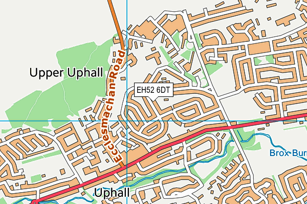 EH52 6DT map - OS VectorMap District (Ordnance Survey) EH52 6DT map - OS VectorMap District (Ordnance Survey)