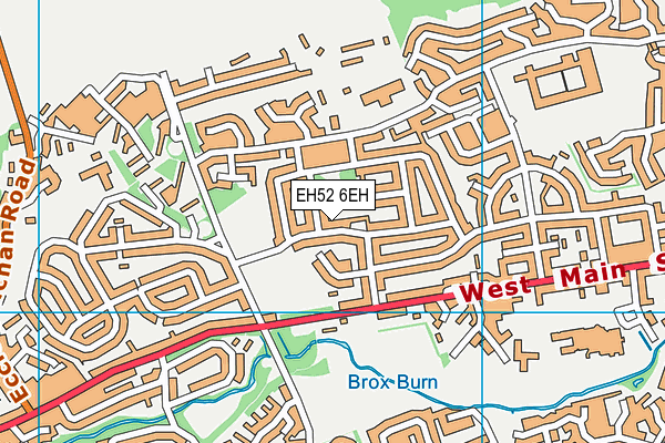 EH52 6EH map - OS VectorMap District (Ordnance Survey) EH52 6EH map - OS VectorMap District (Ordnance Survey)