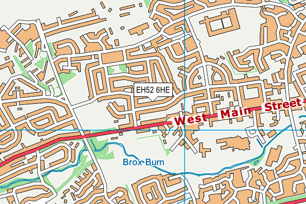 EH52 6HE map - OS VectorMap District (Ordnance Survey) EH52 6HE map - OS VectorMap District (Ordnance Survey)