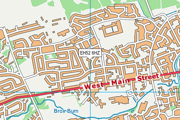 EH52 6HZ map - OS VectorMap District (Ordnance Survey) EH52 6HZ map - OS VectorMap District (Ordnance Survey)