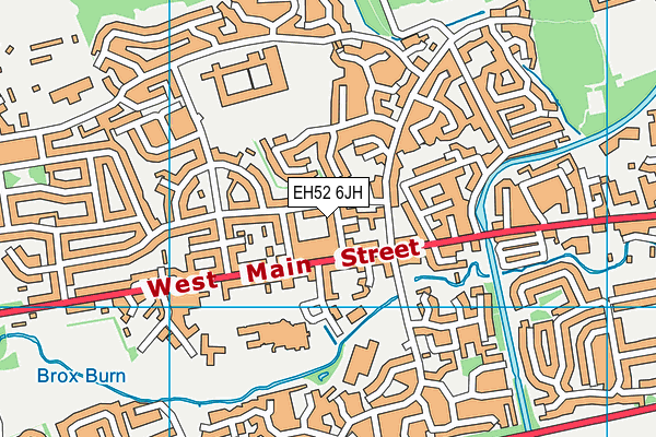 EH52 6JH map - OS VectorMap District (Ordnance Survey) EH52 6JH map - OS VectorMap District (Ordnance Survey)