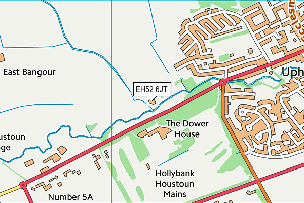 EH52 6JT map - OS VectorMap District (Ordnance Survey) EH52 6JT map - OS VectorMap District (Ordnance Survey)