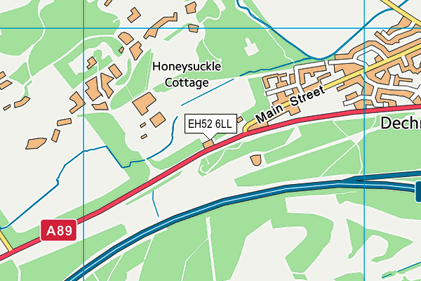 EH52 6LL map - OS VectorMap District (Ordnance Survey) EH52 6LL map - OS VectorMap District (Ordnance Survey)