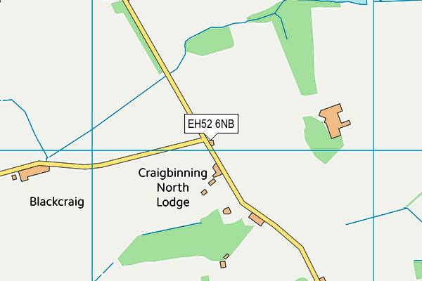 EH52 6NB map - OS VectorMap District (Ordnance Survey) EH52 6NB map - OS VectorMap District (Ordnance Survey)
