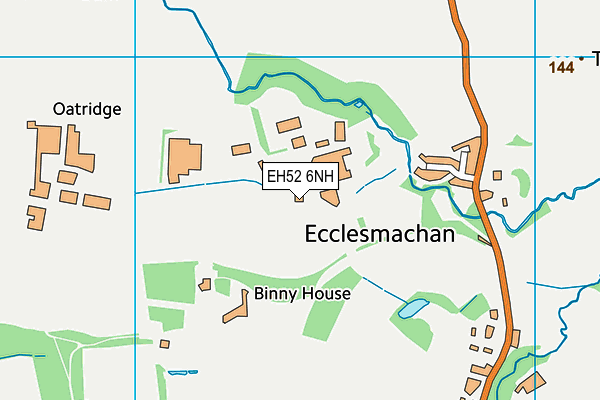 EH52 6NH map - OS VectorMap District (Ordnance Survey) EH52 6NH map - OS VectorMap District (Ordnance Survey)