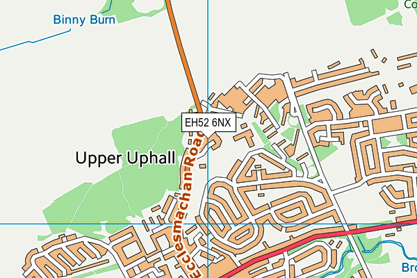 EH52 6NX map - OS VectorMap District (Ordnance Survey) EH52 6NX map - OS VectorMap District (Ordnance Survey)