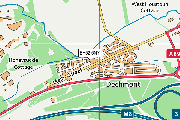 EH52 6NY map - OS VectorMap District (Ordnance Survey) EH52 6NY map - OS VectorMap District (Ordnance Survey)