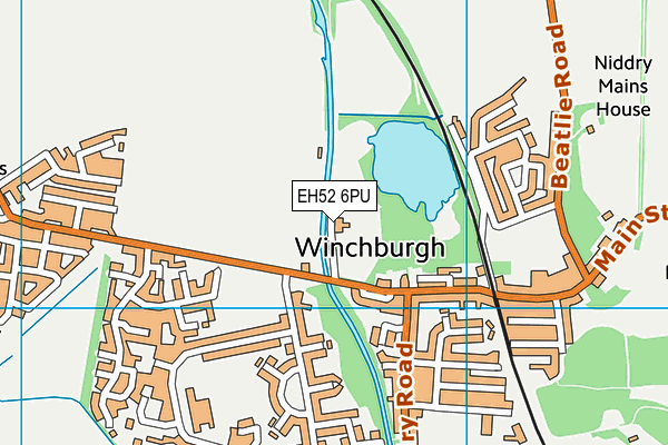 EH52 6PU map - OS VectorMap District (Ordnance Survey) EH52 6PU map - OS VectorMap District (Ordnance Survey)