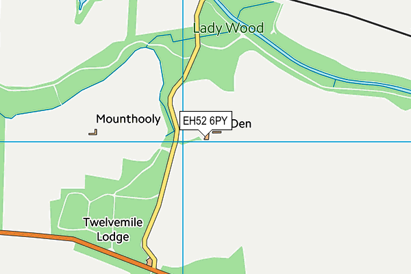 EH52 6PY map - OS VectorMap District (Ordnance Survey) EH52 6PY map - OS VectorMap District (Ordnance Survey)