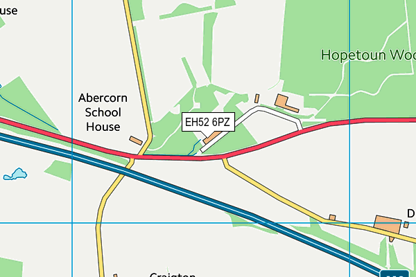 EH52 6PZ map - OS VectorMap District (Ordnance Survey) EH52 6PZ map - OS VectorMap District (Ordnance Survey)