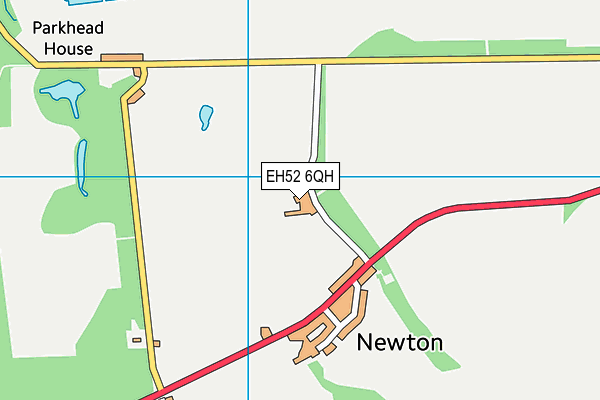 EH52 6QH map - OS VectorMap District (Ordnance Survey) EH52 6QH map - OS VectorMap District (Ordnance Survey)