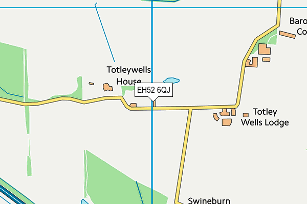 EH52 6QJ map - OS VectorMap District (Ordnance Survey) EH52 6QJ map - OS VectorMap District (Ordnance Survey)