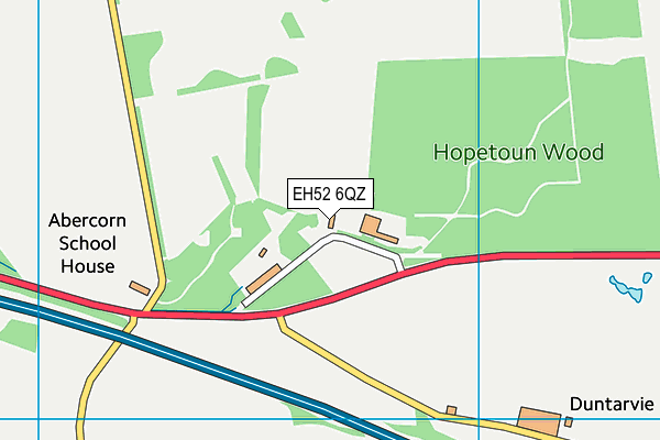 EH52 6QZ map - OS VectorMap District (Ordnance Survey) EH52 6QZ map - OS VectorMap District (Ordnance Survey)
