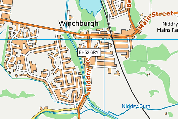 EH52 6RY map - OS VectorMap District (Ordnance Survey) EH52 6RY map - OS VectorMap District (Ordnance Survey)