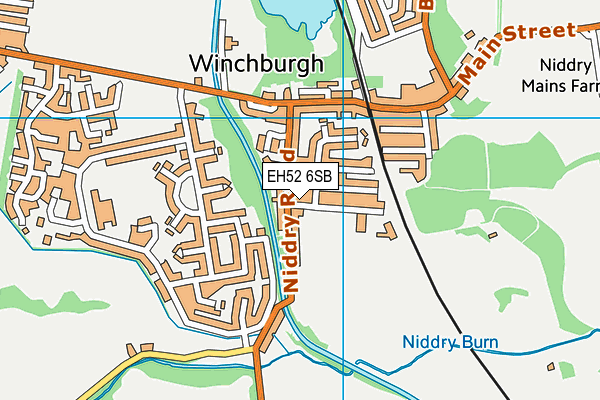 EH52 6SB map - OS VectorMap District (Ordnance Survey) EH52 6SB map - OS VectorMap District (Ordnance Survey)