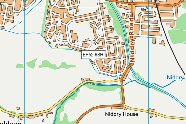 EH52 6SH map - OS VectorMap District (Ordnance Survey) EH52 6SH map - OS VectorMap District (Ordnance Survey)
