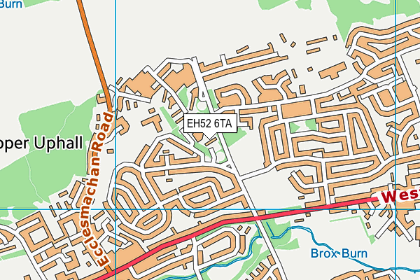EH52 6TA map - OS VectorMap District (Ordnance Survey) EH52 6TA map - OS VectorMap District (Ordnance Survey)