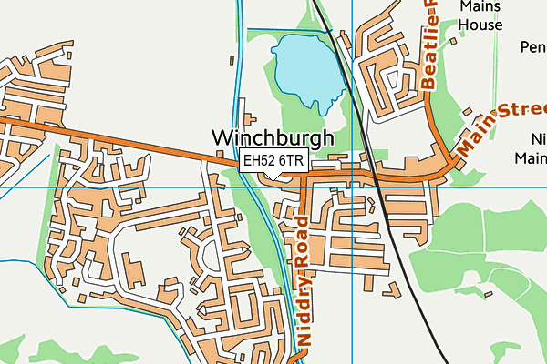 EH52 6TR map - OS VectorMap District (Ordnance Survey) EH52 6TR map - OS VectorMap District (Ordnance Survey)
