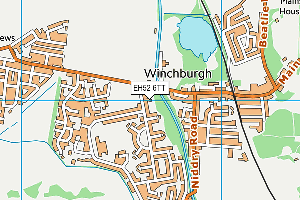 EH52 6TT map - OS VectorMap District (Ordnance Survey) EH52 6TT map - OS VectorMap District (Ordnance Survey)