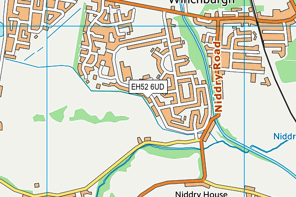 EH52 6UD map - OS VectorMap District (Ordnance Survey) EH52 6UD map - OS VectorMap District (Ordnance Survey)