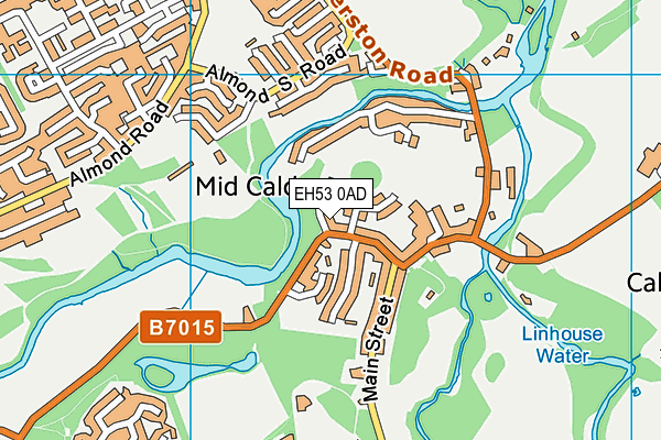 EH53 0AD map - OS VectorMap District (Ordnance Survey) EH53 0AD map - OS VectorMap District (Ordnance Survey)