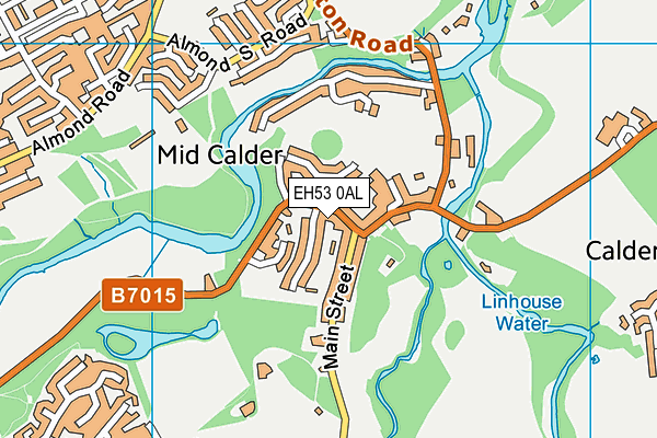 EH53 0AL map - OS VectorMap District (Ordnance Survey) EH53 0AL map - OS VectorMap District (Ordnance Survey)