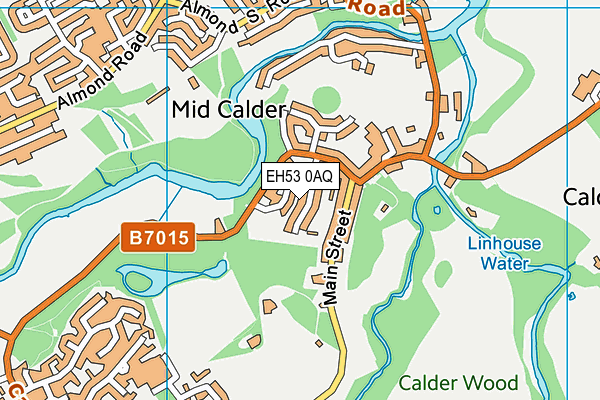 EH53 0AQ map - OS VectorMap District (Ordnance Survey) EH53 0AQ map - OS VectorMap District (Ordnance Survey)