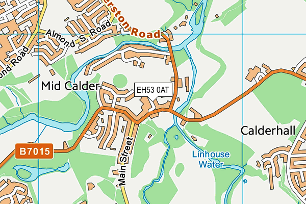 EH53 0AT map - OS VectorMap District (Ordnance Survey) EH53 0AT map - OS VectorMap District (Ordnance Survey)