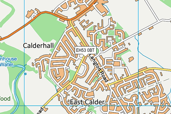 EH53 0BT map - OS VectorMap District (Ordnance Survey) EH53 0BT map - OS VectorMap District (Ordnance Survey)
