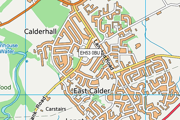 EH53 0BU map - OS VectorMap District (Ordnance Survey) EH53 0BU map - OS VectorMap District (Ordnance Survey)