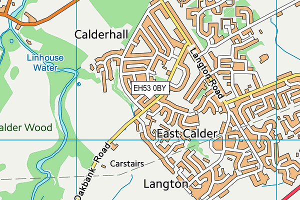 EH53 0BY map - OS VectorMap District (Ordnance Survey) EH53 0BY map - OS VectorMap District (Ordnance Survey)