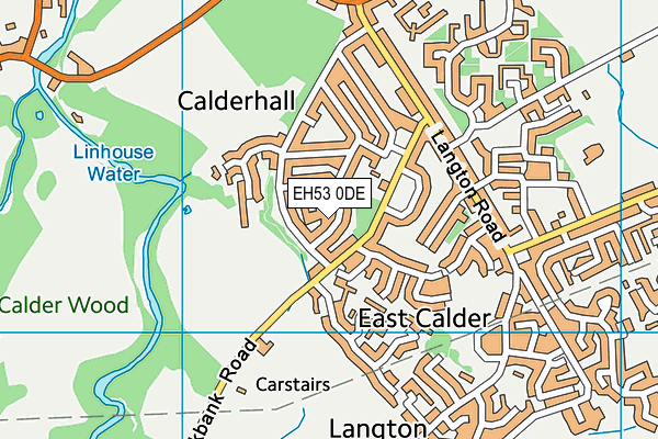 EH53 0DE map - OS VectorMap District (Ordnance Survey) EH53 0DE map - OS VectorMap District (Ordnance Survey)