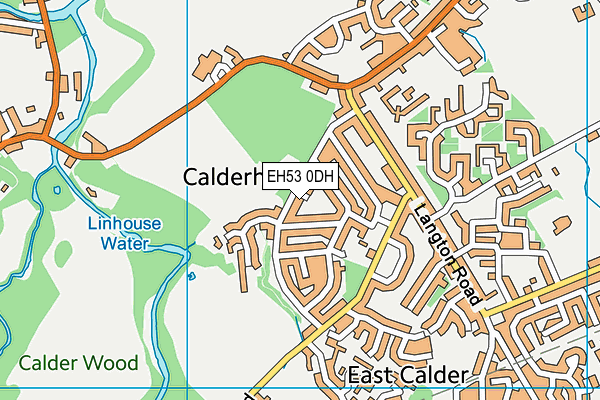 EH53 0DH map - OS VectorMap District (Ordnance Survey) EH53 0DH map - OS VectorMap District (Ordnance Survey)