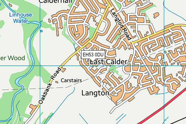 EH53 0DU map - OS VectorMap District (Ordnance Survey) EH53 0DU map - OS VectorMap District (Ordnance Survey)