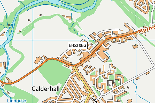 EH53 0EG map - OS VectorMap District (Ordnance Survey) EH53 0EG map - OS VectorMap District (Ordnance Survey)