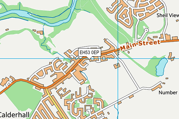 EH53 0EP map - OS VectorMap District (Ordnance Survey) EH53 0EP map - OS VectorMap District (Ordnance Survey)
